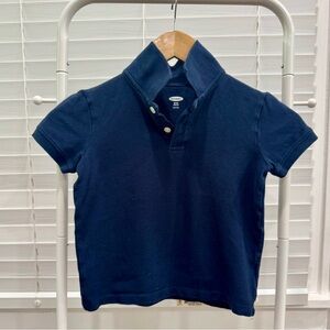 Old Navy Kids Navy Polo Shirt Small 5